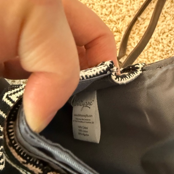 New Thirty One Call Me Crossbody Cell Phone Bag Rio Weave - Picture 5 of 5